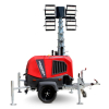 Wieża oświetleniowa spalinowa LED Himoinsa HCompact+ M5 – Yanmar 2TNV70WHR, 210.000 lm, 8,3 m